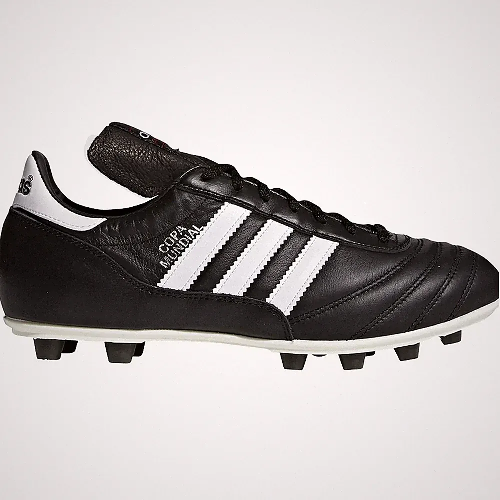 Size 13.5 Adidas Copa Mundial Soccer Cleats Black White Made In Germany 015110