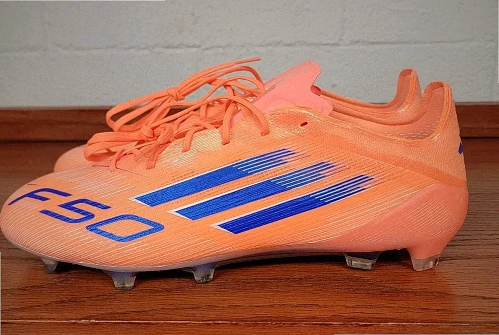 Size 13 - adidas F50 Elite FG Soccer Cleats JH7618 Beam Orange Men's + BAG