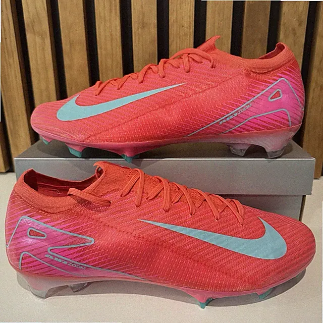 SIZE 13 - Nike Mercurial Vapor 16 Elite FG Mad Energy Pack FQ1457-800 Soccer Red