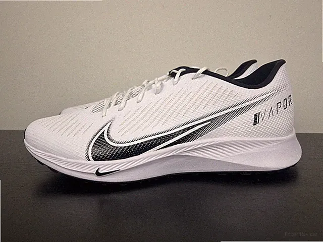 Size 15 Nike Vapor Edge Turf Football Cleats Shoes White Black CD0086-100 NEW