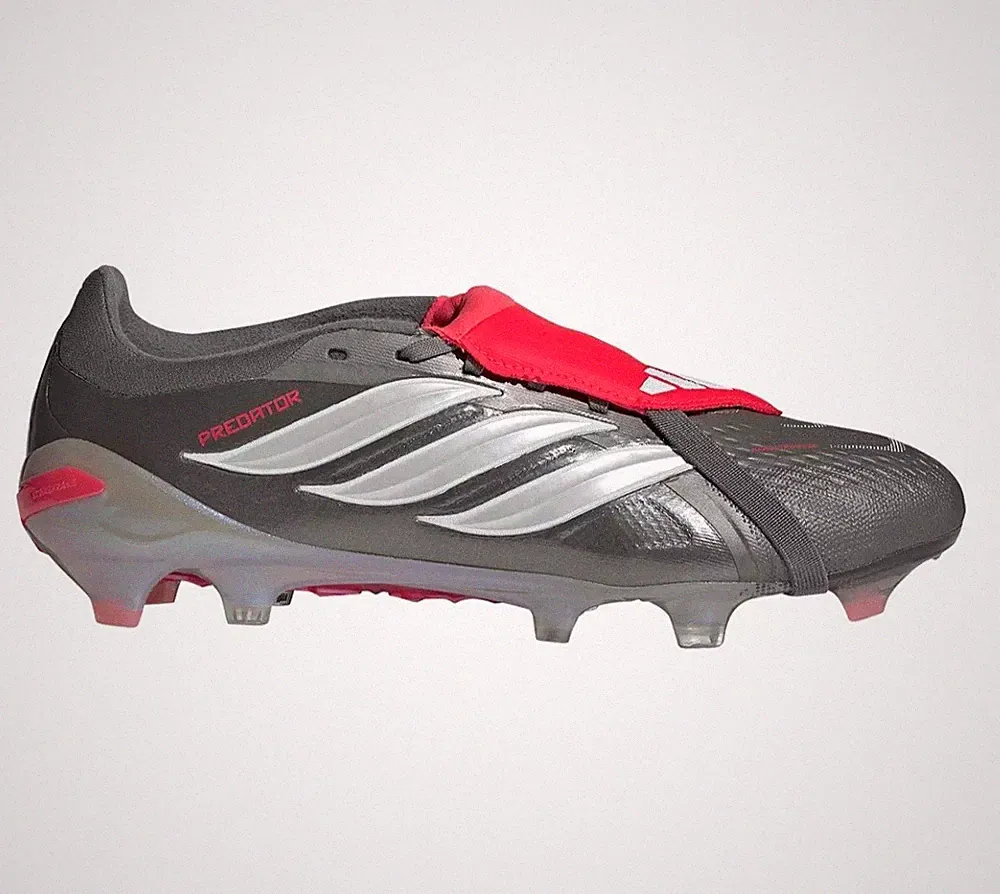 Size 2.5 - Adidas Predator Elite FT FG Youth Soccer Cleats Gray JR3311