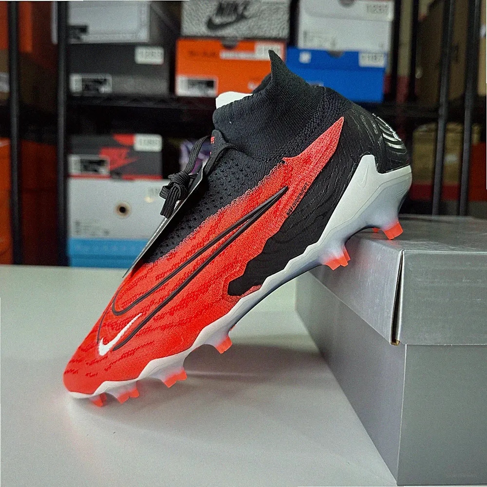 Size 5.5 Nike Phantom GX Elite Firm-Ground Soccer Cleats FG DC9969-600 Red