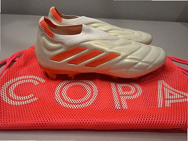 Size 5 Men’s Adidas Copa Pure+ FG 'Heatspawn Pack' Soccer Cleats Orange HQ8894