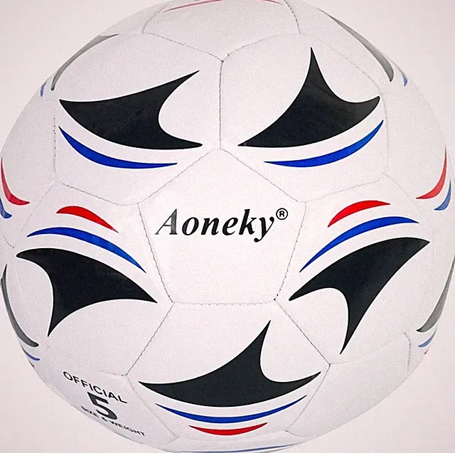Size 5 Soccer Ball Training Recreation Durable Machine Stitched PVC Leather with