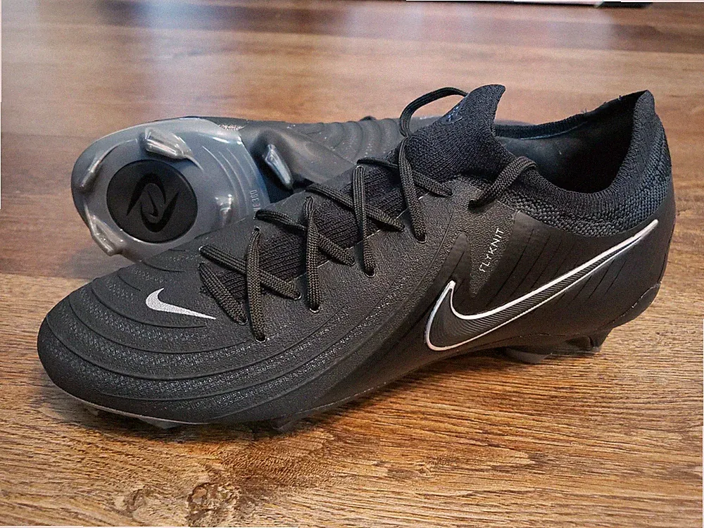 Size 6.5 Nike Phantom Gx II 2 Pro FG Black Soccer Cleats FJ2563-001