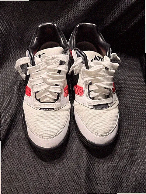Size 6 - Nike Air Bo Turf 2022 White Solar Red Men’s Soccer Shoes