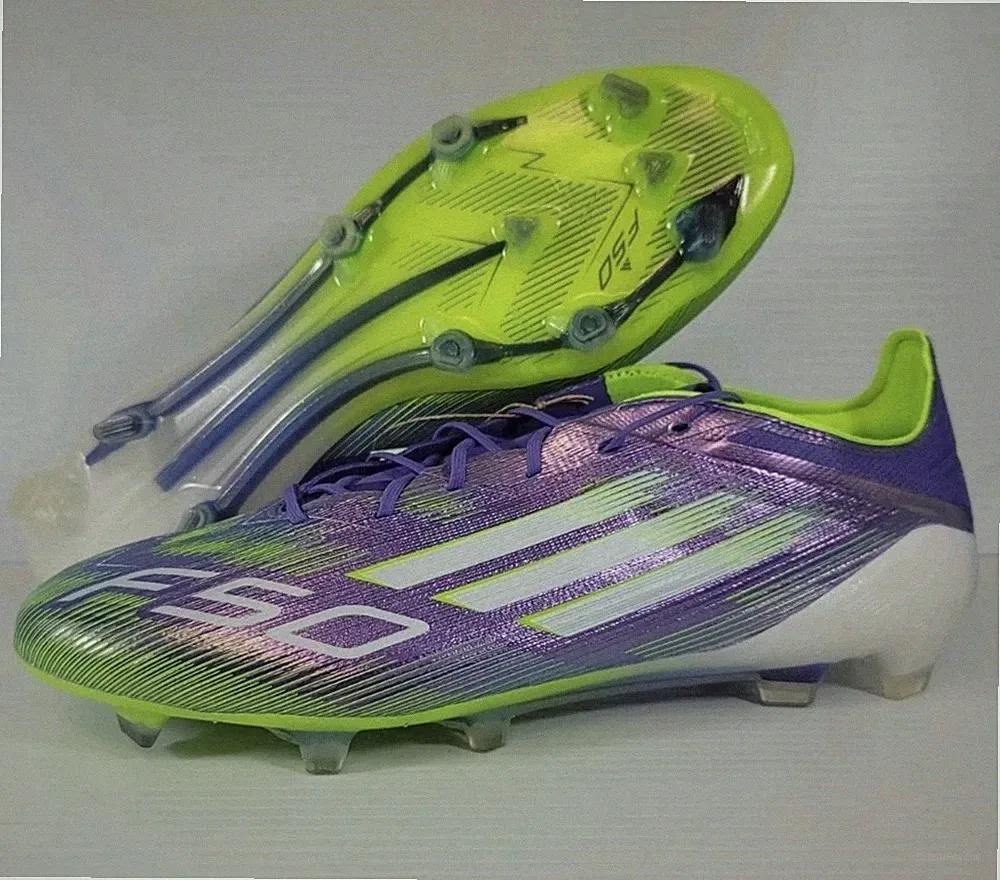 Size 7.5 - Adidas F50 Elite FG Soccer Cleats Radiant Blaze Purple JH7615 Men’s