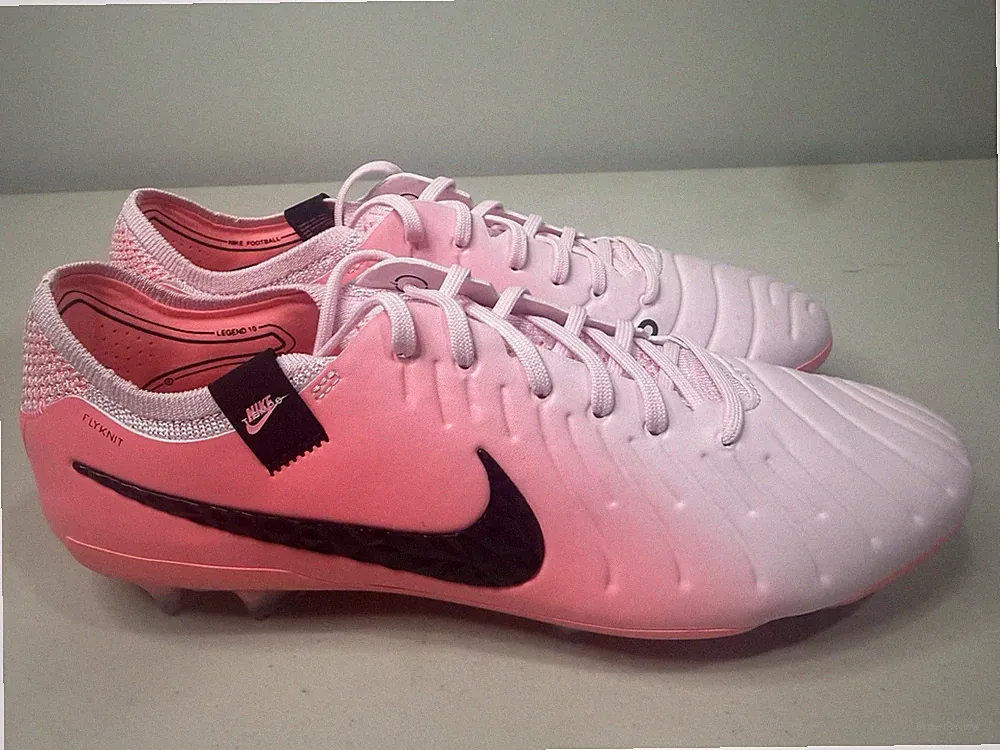 Size 7.5 Men’s Nike Legend 10 Elite FG ACC Soccer Pink Foam Cleats FN7276-601