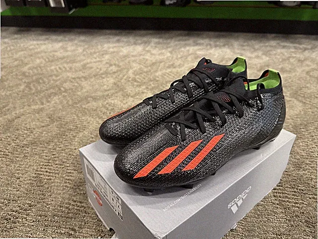 Size 7 - adidas X Speedportal.2 FG Black Solar Red Soccer Cleats