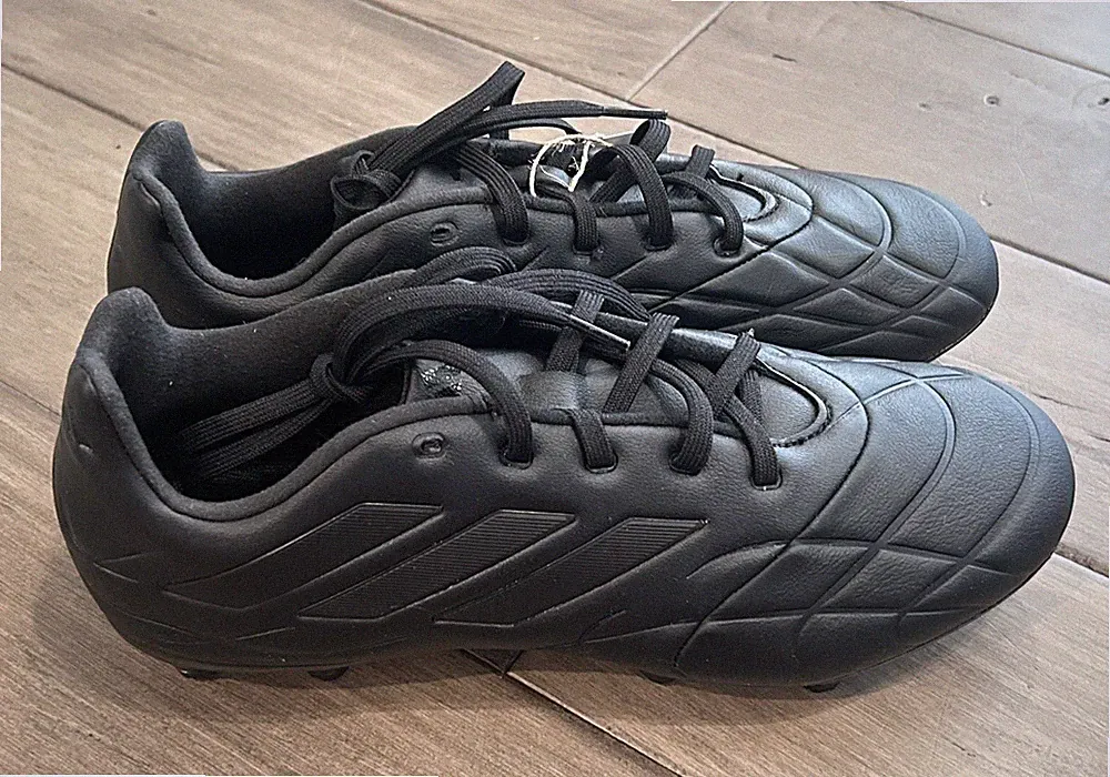 Size 7 Men’s Adidas Copa Pure.3 Firm Ground Black Soccer Cleats HQ8940