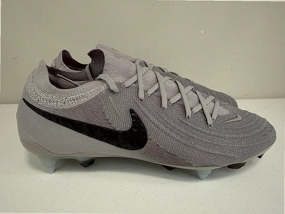 Size 8.5 Nike Phantom GX II Elite SG Pro AC P Atmosphere Grey Soccer HF4356-001