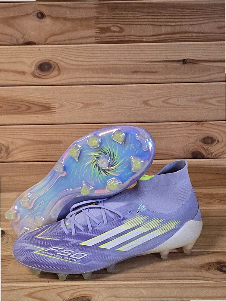 Size 8 - Adidas F50 Sparkfusion Elite Mid FG AG Soccer Cleats JH7648 Women's
