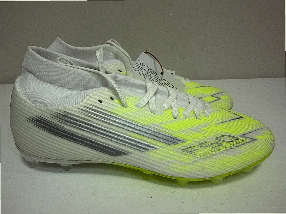 Size 8 Womens New Adidas F50 Sparkfusion League Soccer Cleats White JP8350