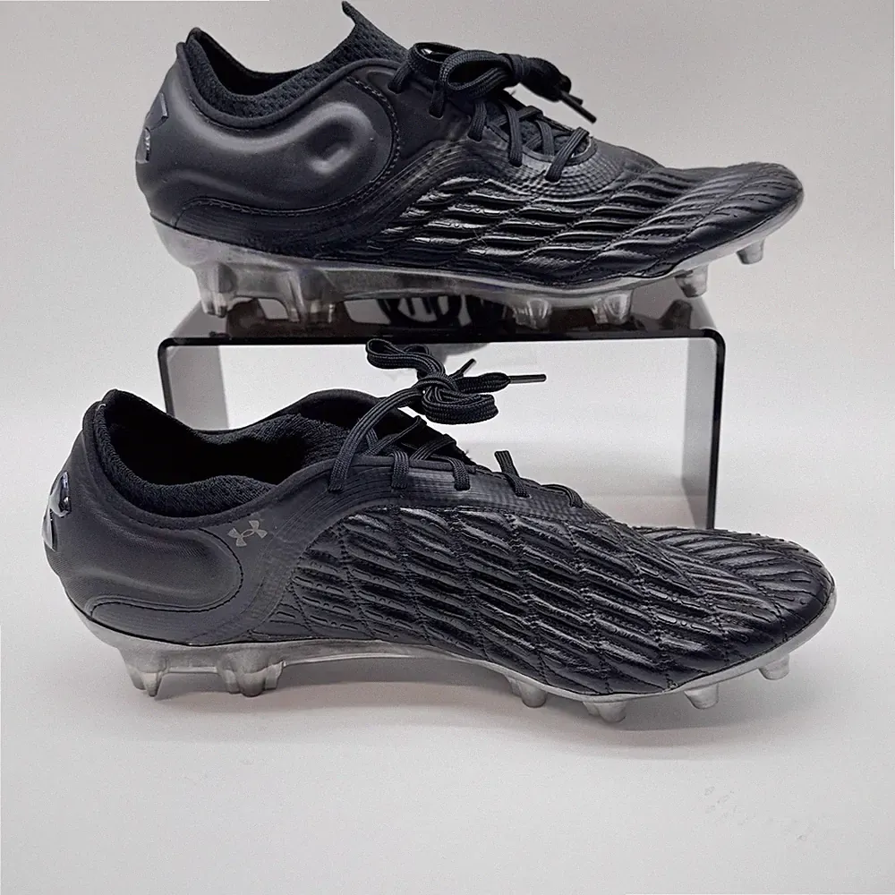 Size 8W- Under Armour Magnetico Elite 3 FG Women Soccer Cleats ,25cm ,Core Black