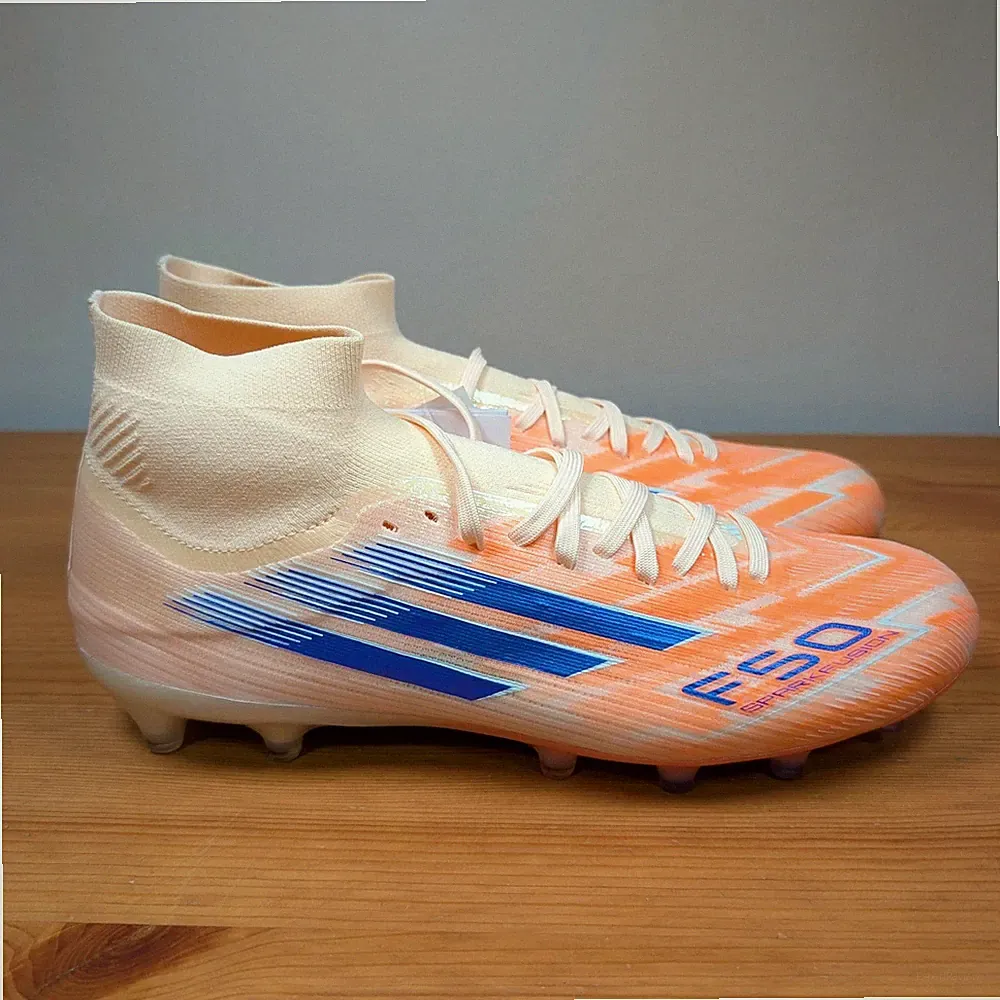 Size 5 - Adidas F50 Sparkfusion Pro FG/AG Orange Soccer Cleats JH7690 Women's
