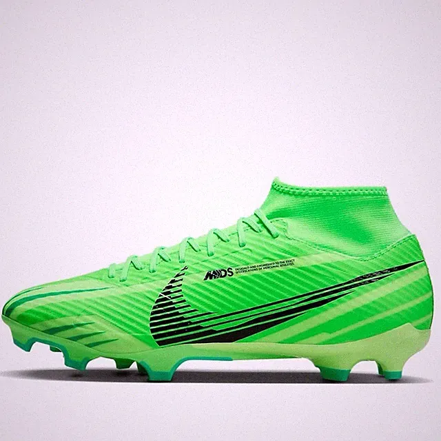 Size 9.5 Nike Zoom Mercurial Superfly 9 Academy Mds Fg/Mg Green FJ7190-300