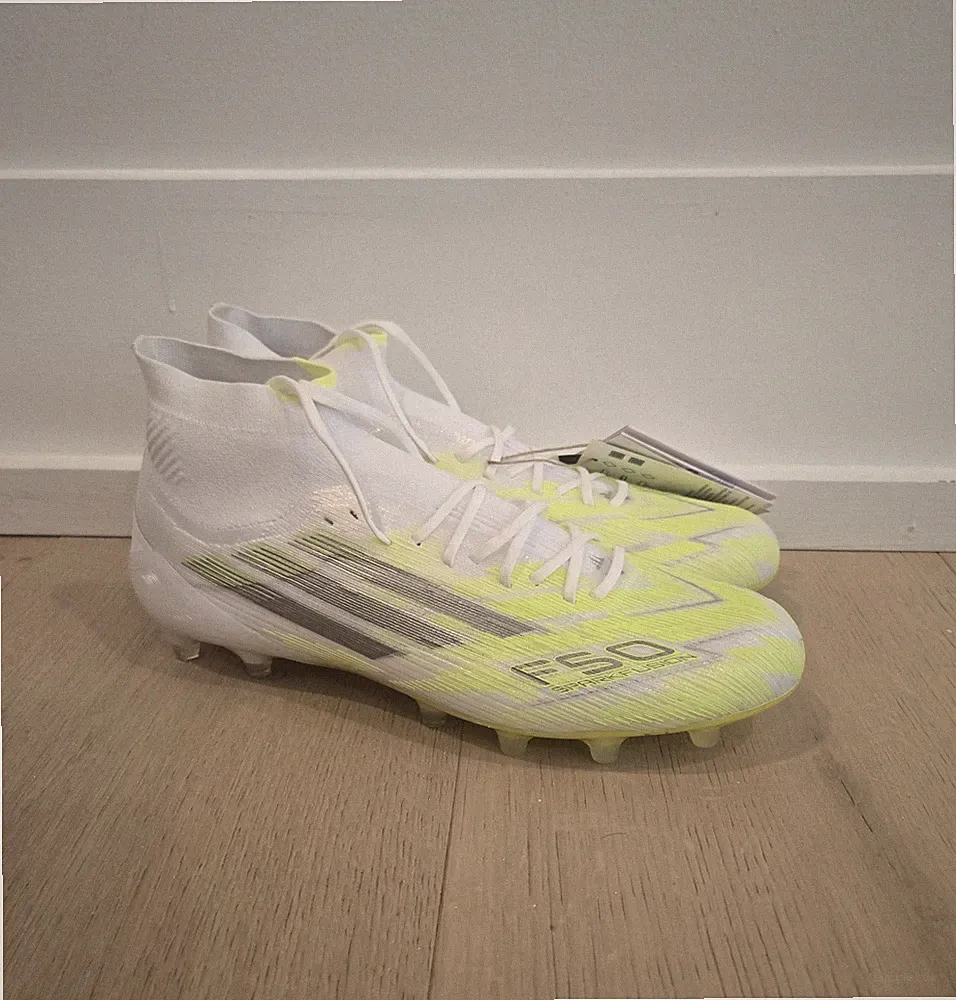 Size 9 Women's Adidas F50 Sparkfusion Elite Mid Cut FG/AG Soccer Cleats JR6474