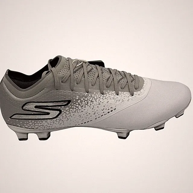 Skechers Razor 1.5 Elite FG FootballBoots White/Silver M Size 12 NEW