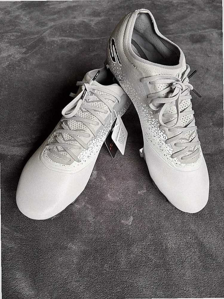 Skechers Razor Elite Soccer Cleats White Silver