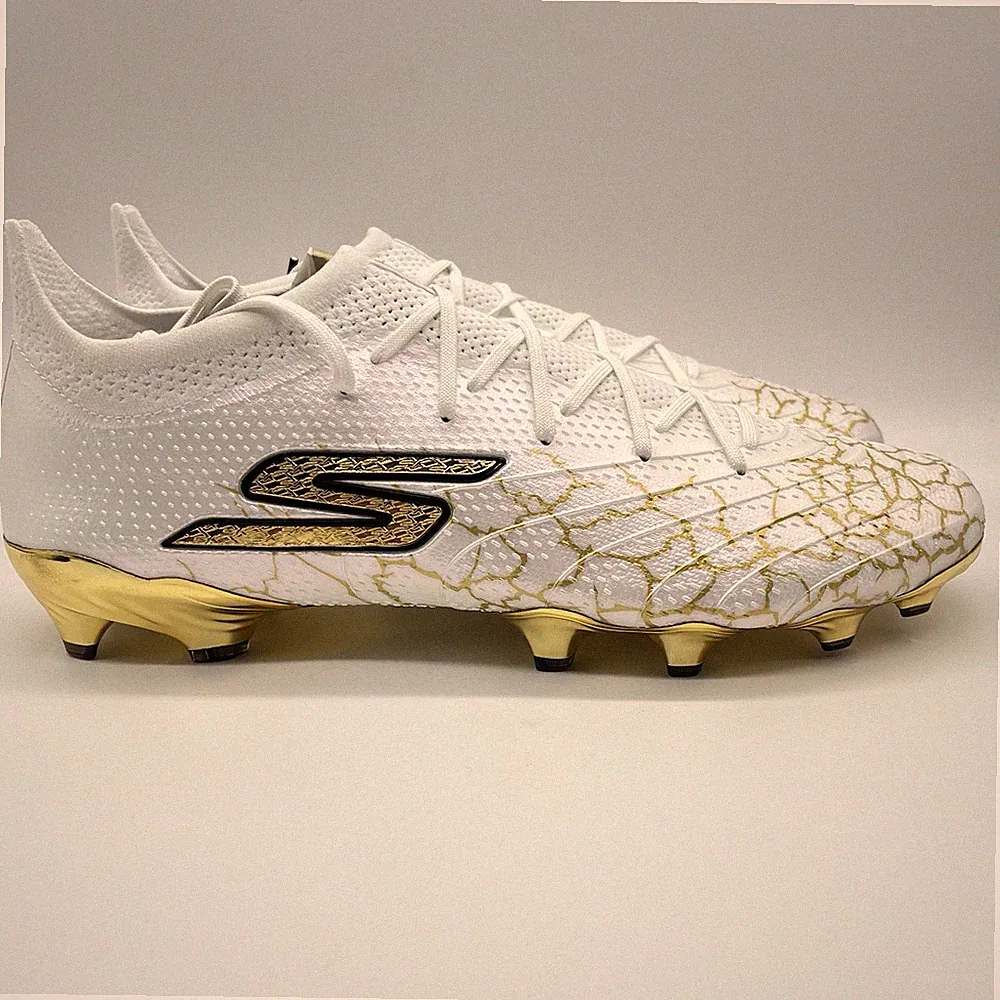 Skechers SKX 1.5 Elite FG Soccer Cleats White Gold Electrum Pack Size 12 252021