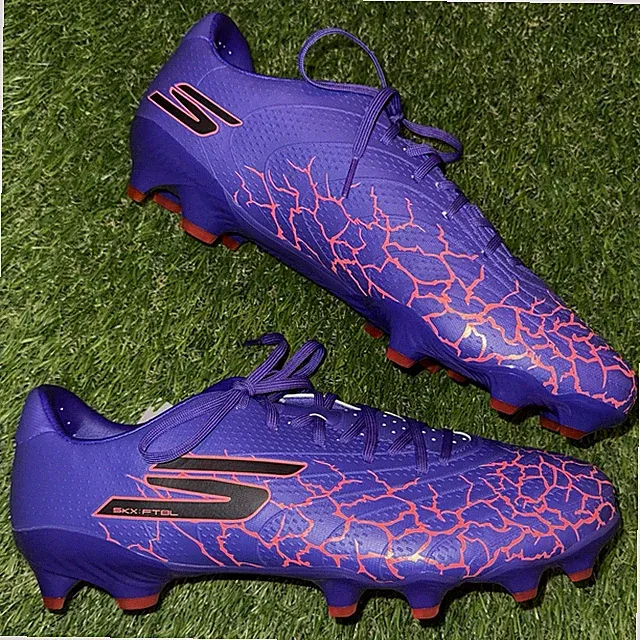 Skechers SKX 1.5 FG Soccer Cleats Purple Mens Size 11 Football Boots 252017