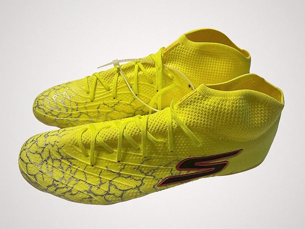 Skechers SKX 1.5 High Elite FG Yellow Soccer Cleats Men's Shoes Size 11