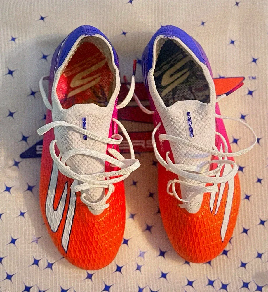 SKECHERS SKX 2 Soccer Cleats size 4 EU 36 CM 23 Harry Kane