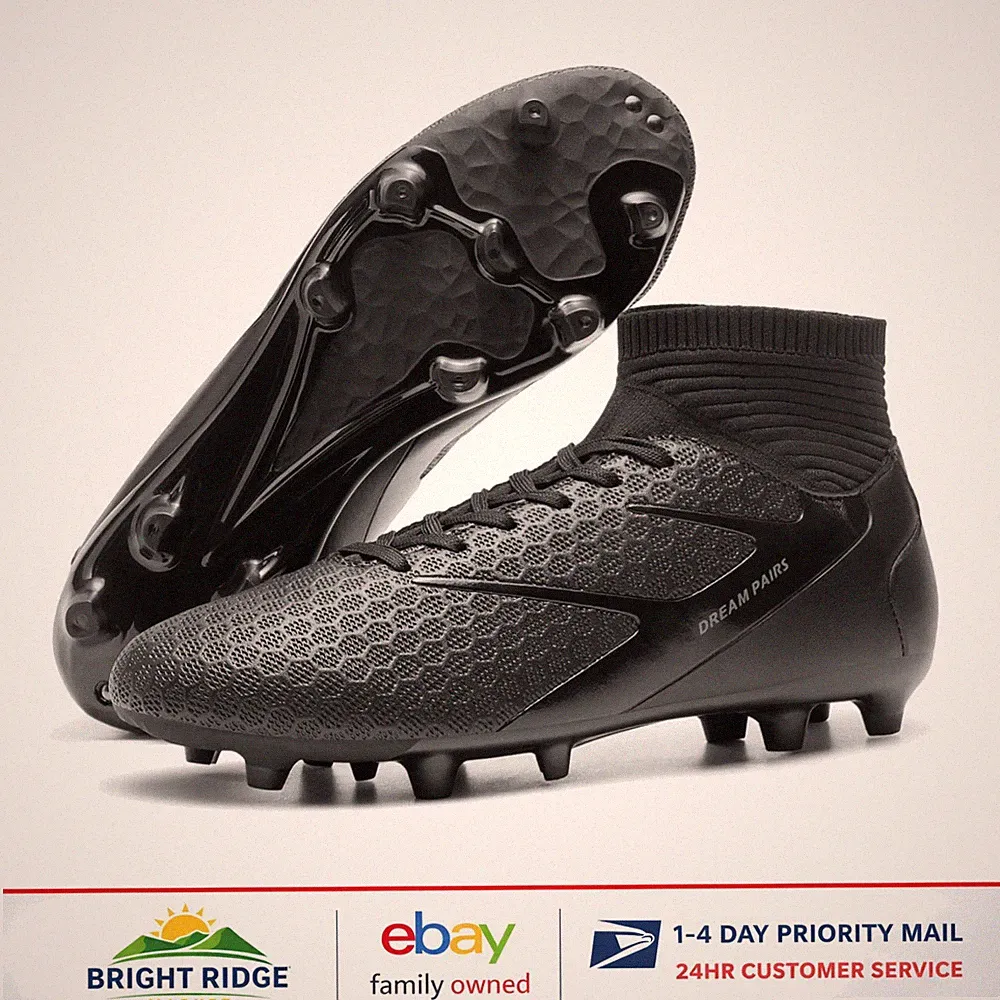 Slip Resistant Men's Soccer Cleats for Enhanced Performance and Support