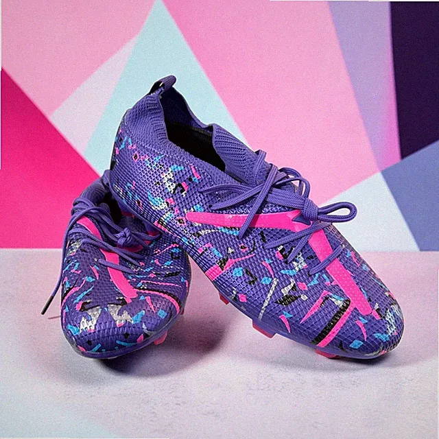 Sneakers, Men's Outdoor Sports Soccer Cleats, Professional Long Spikes