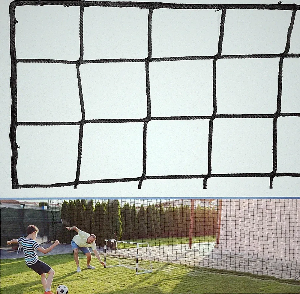 Soccer Backstop Net 10x20 10x30 10x40FT High Impact Nylon Barrier Practice Net