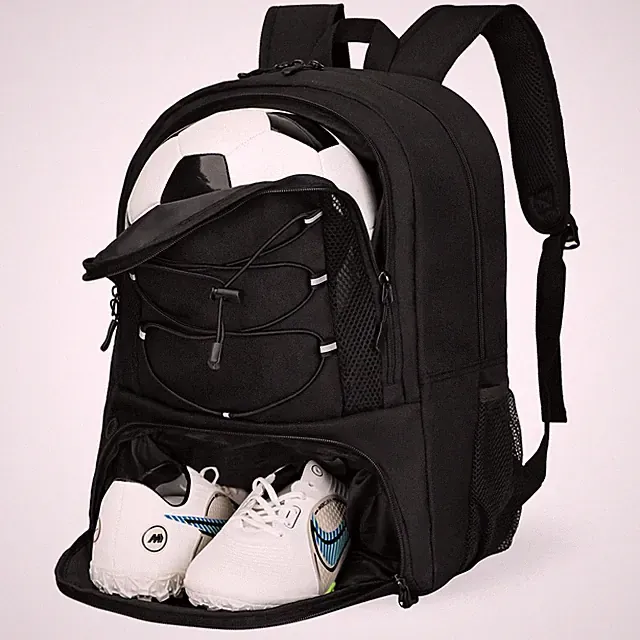 Soccer Bag, Basketball Bag with Ball Compartment & Shoe Compartment,Large Soc...