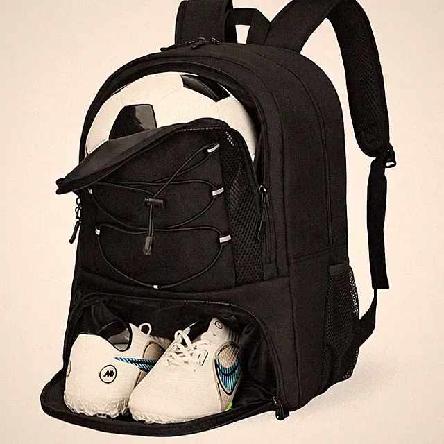 Soccer Bag, Basketball Bag with Ball Compartment & Shoe Compartment,Large Soc...