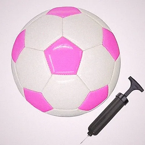 Soccer Ball,4,5 Practice Training Gift Boys Girls Kid Come with Pink Size 3