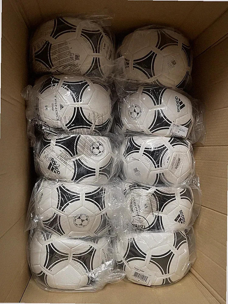 SOCCER BALL-ADIDAS-SIZE 4-TANGO-GLIDER-WHITE & BLACK IN COLOR-NEW-IN THE BOX