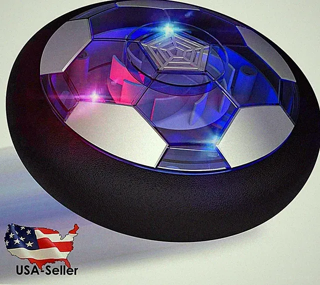 Soccer Ball Boy Toys, Rechargeable Air Soccer Indoor Floating with LED - US