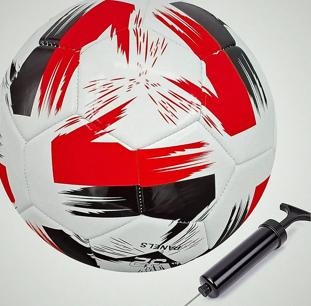 Soccer Ball Size 3 4 5 Boys Girls Youth Adults Practice Training Gift Pump Needl