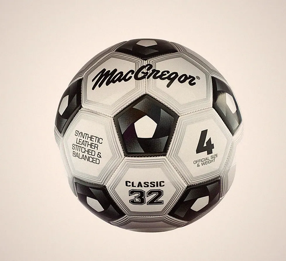SOCCER BALL Size 4 Pack Of 5 New MACGREGOR CLASSIC 32