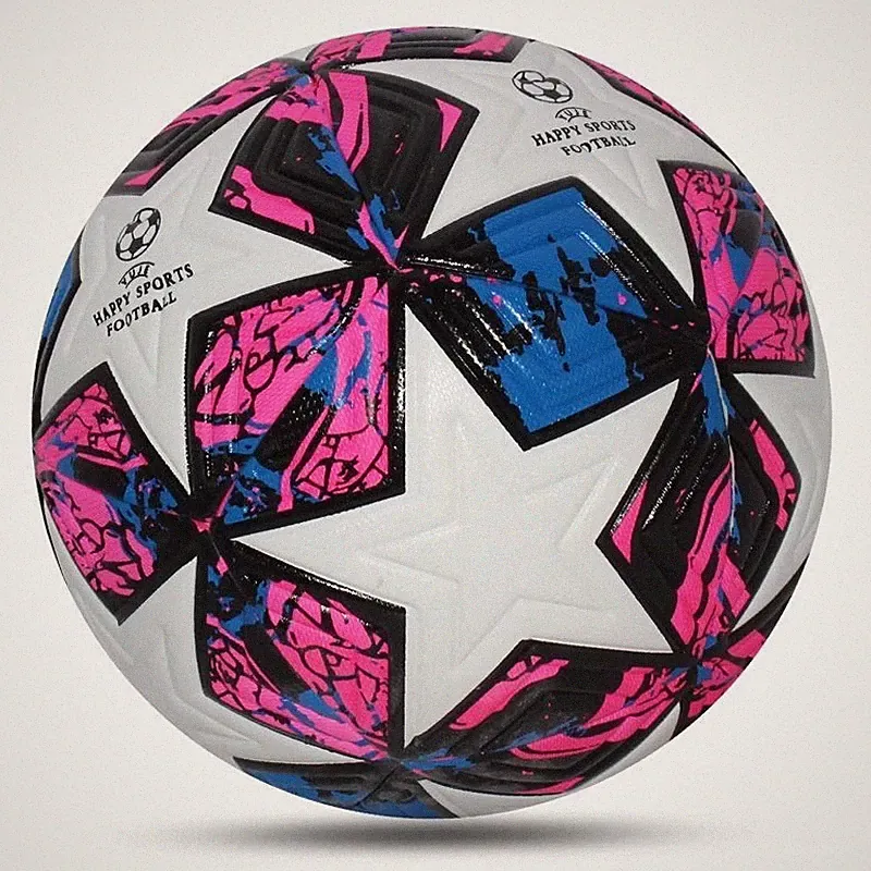 Soccer Ball Size 5/4 PU Material Outdoor Training Match Game Futbol Football