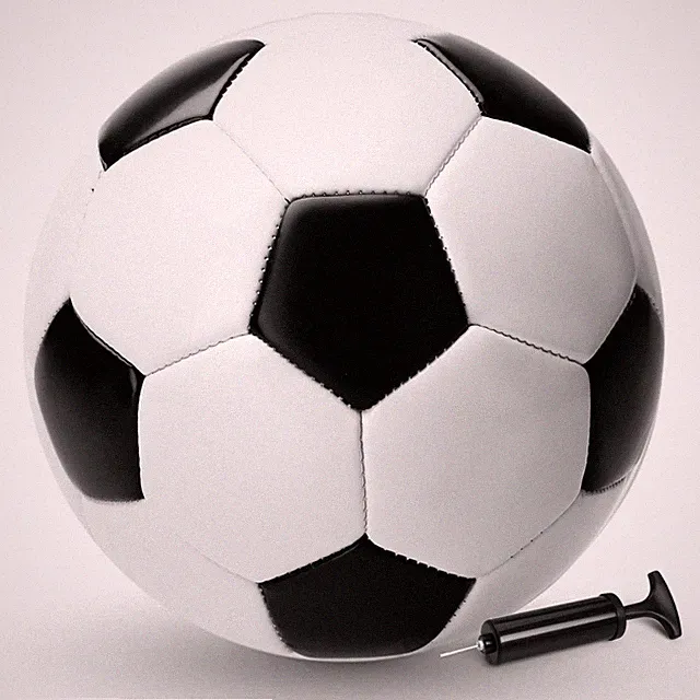 Soccer Ball Size 5 with Pump - Single, 2 Pack or 3 Pack - Official Size and W...