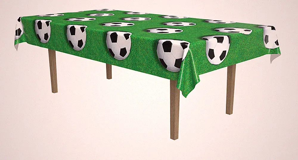 Spandex Table Cover for Soccer Cleats
