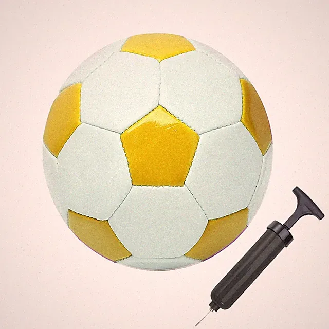 Soccer Balls Size 3, 4, 5 for Practice Training Includes Pump & Needle