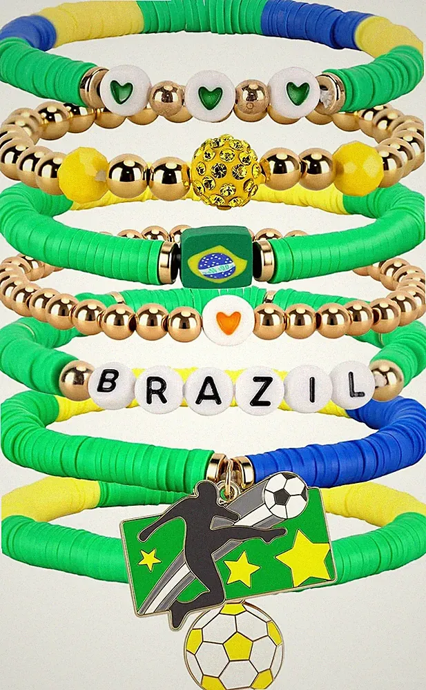 Soccer Bracelet For Women, Game Day Mom Accessories & Outfits Sports Jewelry Fan