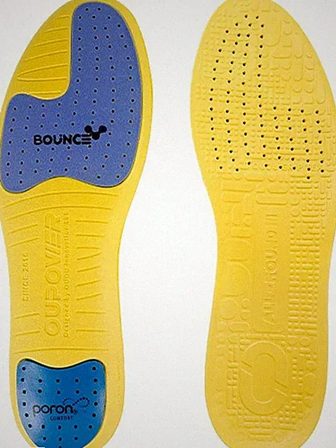 Soccer Cleat Insole Insert Gen3-Extra Thickenss Empire Yellow US6.5-7