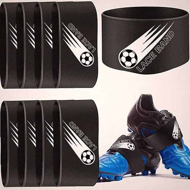 Soccer Cleat Lace Cover Football Shoe Band Soccer Shoe Covers Football Cleat...