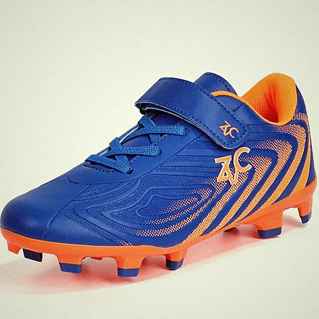 Soccer Cleats Boys Girls Soccer Shoes Outdoor Firm Ground Youth Football Clea...