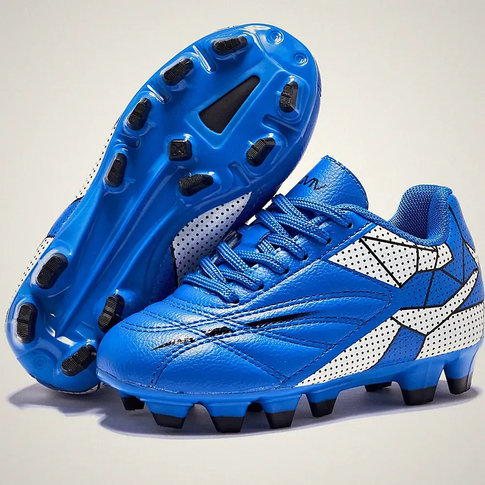 Soccer Cleats for and Little , FG Lace Up Soccer Shoes, Firm Ground Outsoles...