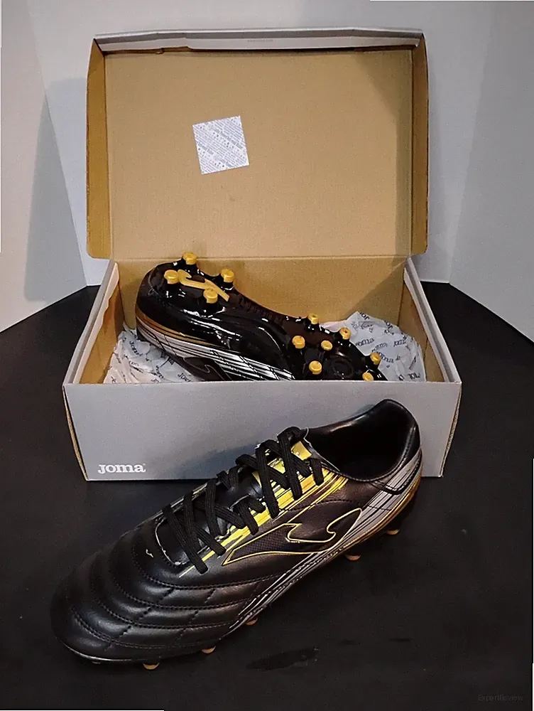 Soccer Cleats Joma XPNDR 2231 FG Black Gold Size Mens 9