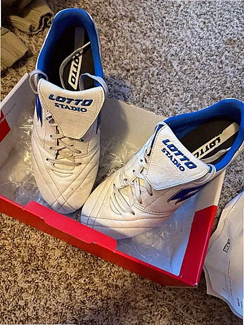 Soccer Cleats Lotto Leather