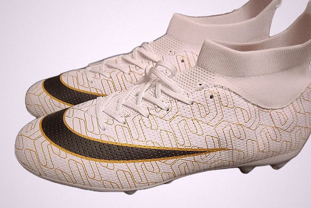 Soccer Cleats Mens Cleats Soccer Shoes High-Top Turf Pro Cleat Youth Football