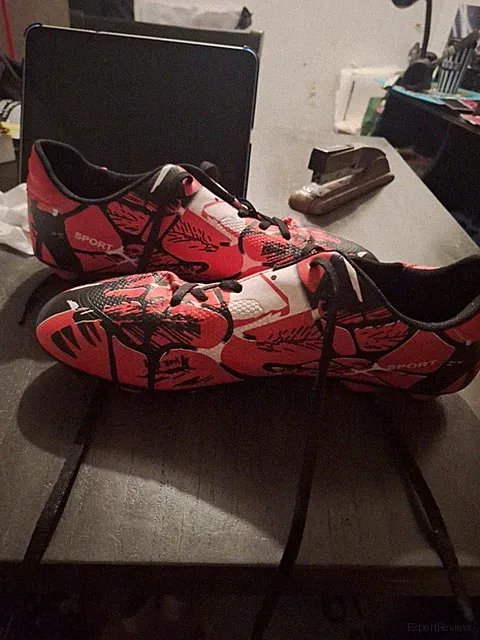 Soccer Cleats Red Like Spiderman Size 10.5